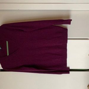100% Cashmere V neck sweater.